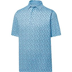 FootJoy Men's Sketched Print Golf Shirt