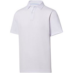 FootJoy Men's Solid Lisle Set On Placket Golf Shirt