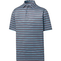 FootJoy Men's Space Dyed Stripe Golf Shirt