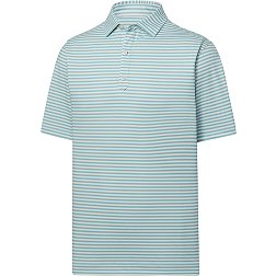 FootJoy Men's Lisle Even Stripe Golf Shirt
