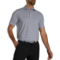 FootJoy Men's Oxford Stripe Golf Shirt