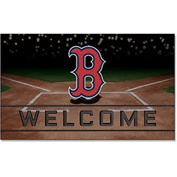 FANMATS Boston Red Sox Rubber Door Mat