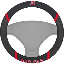FANMATS Boston Red Sox Grip Steering Wheel Cover