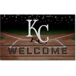 FANMATS Kansas City Royals Rubber Door Mat