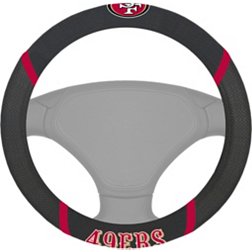 FANMATS San Francisco 49ers Grip Steering Wheel Cover