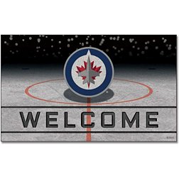 FANMATS Winnipeg Jets Rubber Door Mat