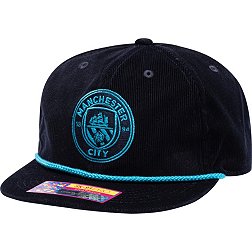Fan Ink Manchester City Cord Navy Adjustable Hat