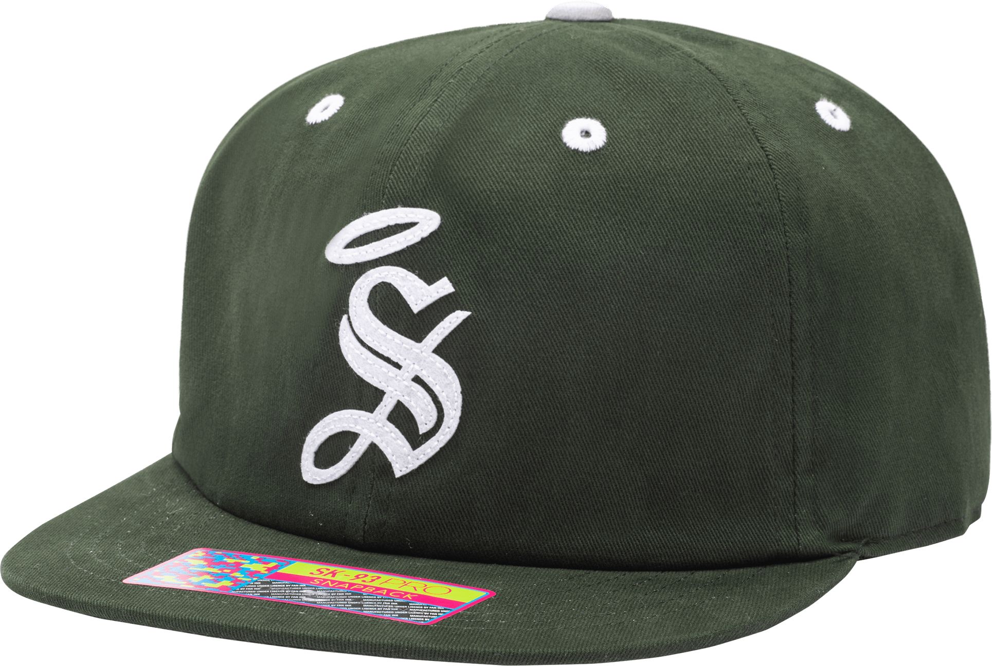 Fan Ink Santos Laguna Cord Green Snapback Hat