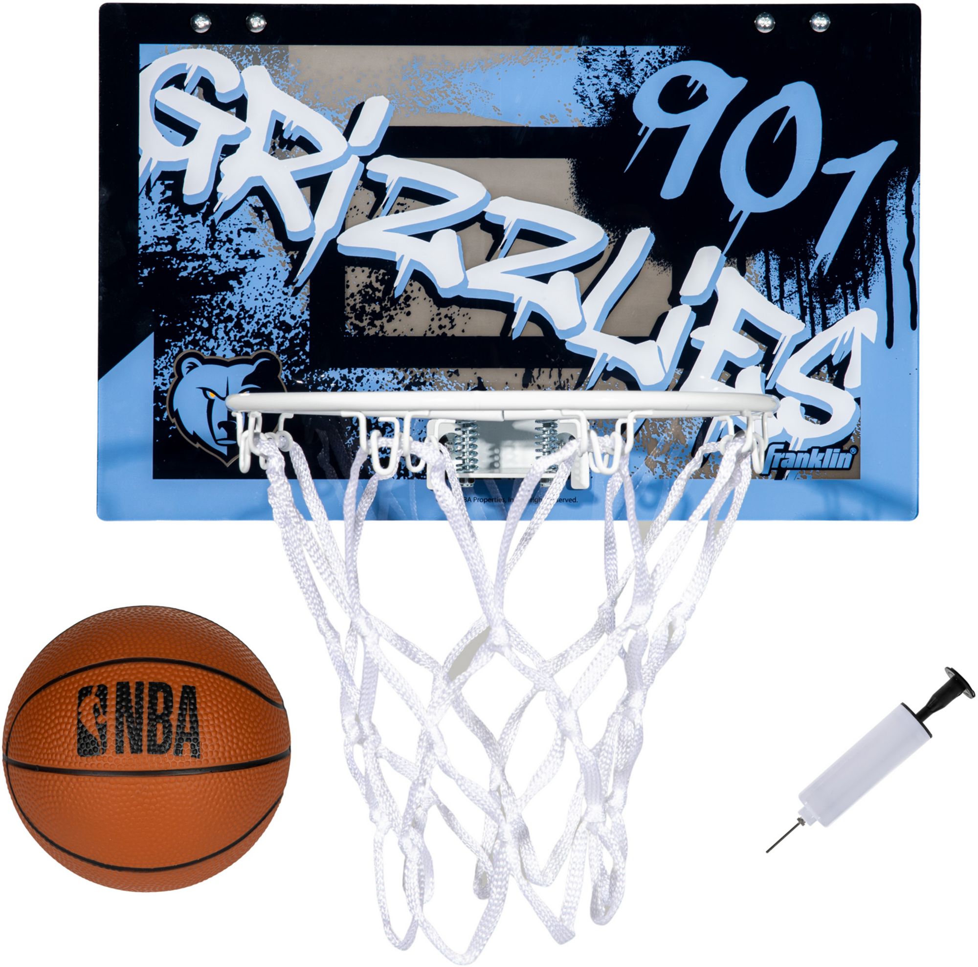 Franklin Memphis Grizzlies Over The Door Hoop Set