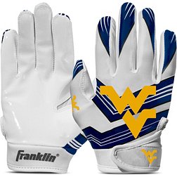 Franklin Youth West Virginia Mountaineers Receiver Gloves