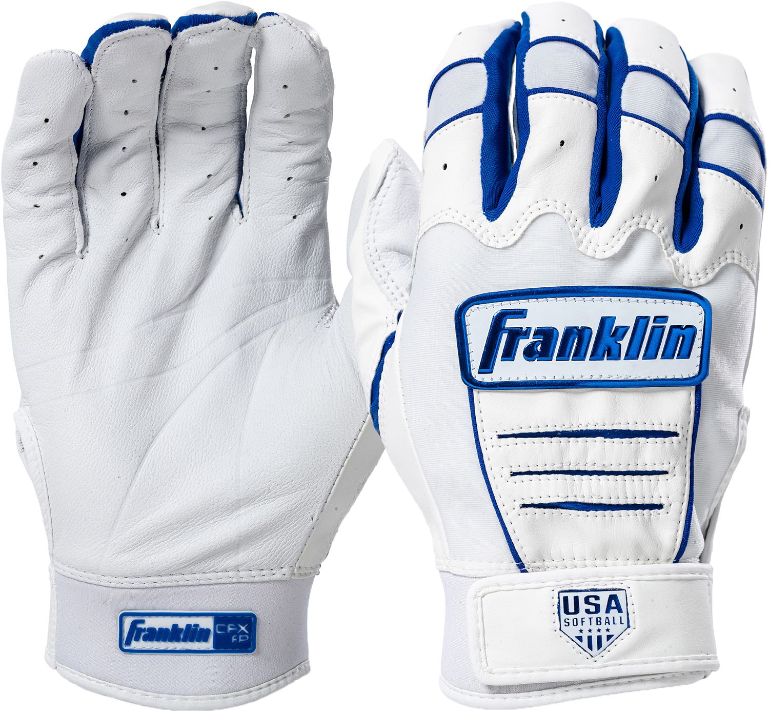 Franklin Adult USA Softball Batting Gloves