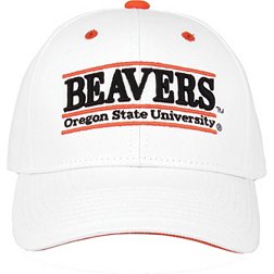 The Game Men's Oregon State Beavers White Nickname Adjustable Hat
