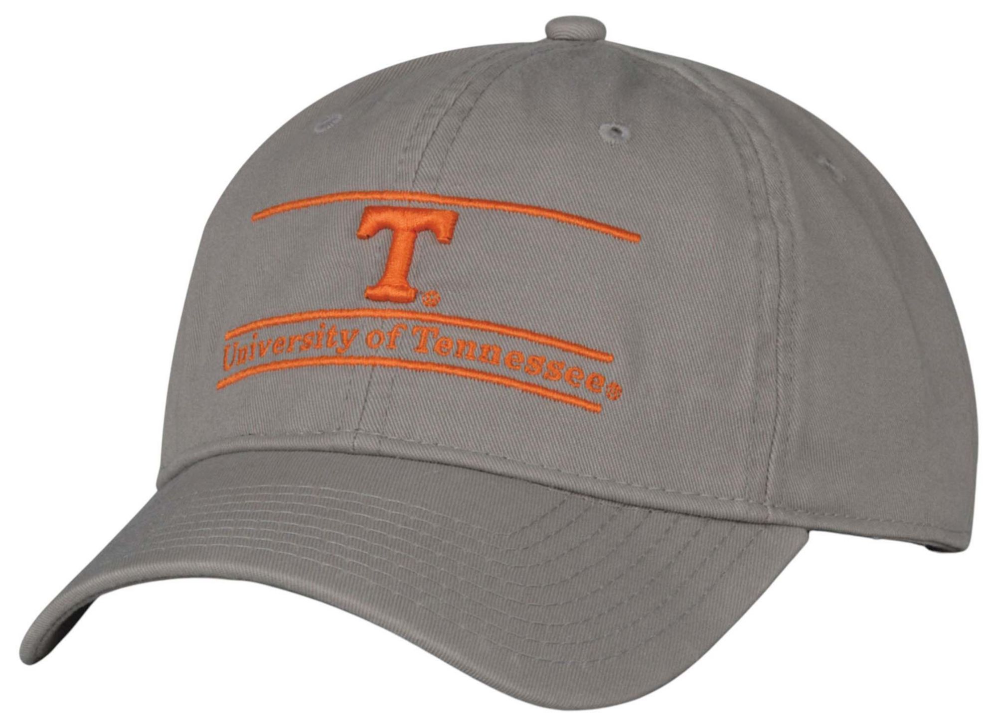 The Game Men's Tennessee Volunteers Grey Bar Adjustable Hat
