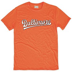 Where I'm From Baltimore City Script Orange T-Shirt