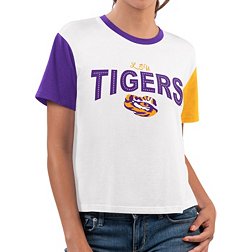G-III for Her Women's LSU Tigers White Sprint T-Shirt