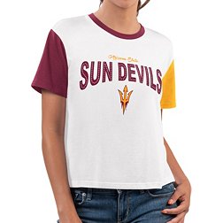 G-III for Her Women's Arizona State Sun Devils White Sprint T-Shirt