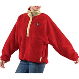 G-III for Her Women's San Francisco 49ers Centerfield Red Jacket