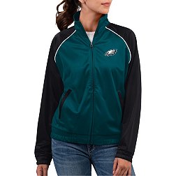 G-III for Her Women's Philadelphia Eagles Green Show Up Jacket