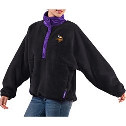 G-III for Her Women's Minnesota Vikings Centerfield Black Jacket