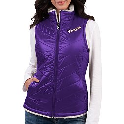 G-III for Her Women's Minnesota Vikings Tailgate Reversible Purple Vest