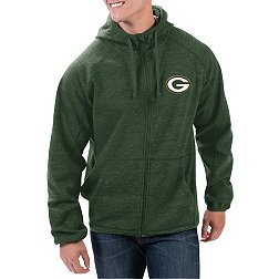 G-III Men's Green Bay Packers Playmaker Green Full-Zip Jacket