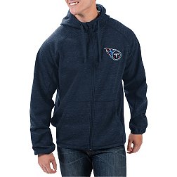 G-III Men's Tennessee Titans Playmaker Navy Full-Zip Jacket