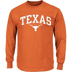 Profile Varsity Men's Texas Longhorns Burnt Orange Big and Tall Logo Long Sleeve T-Shirt