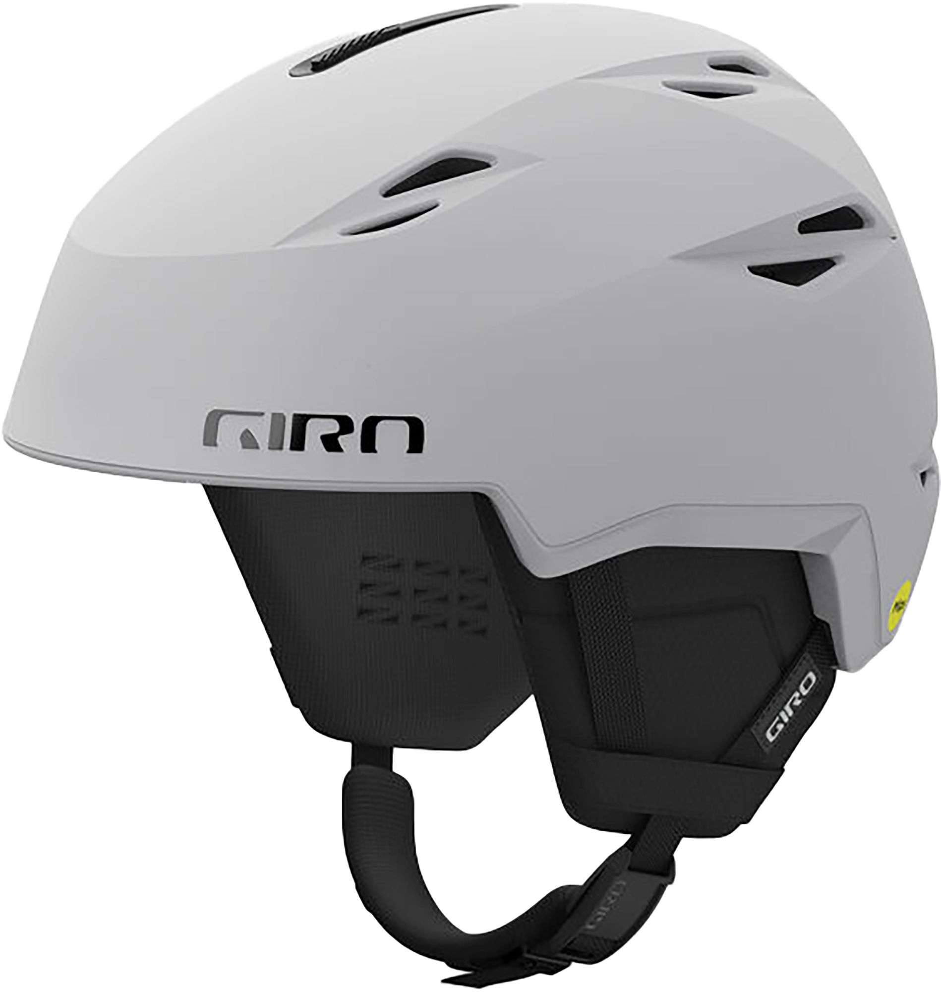 Photos - Protective Gear Set Giro Adult Grid Spherical Snow Helmet, Men's, Large, Matte Light Grey 23GI 