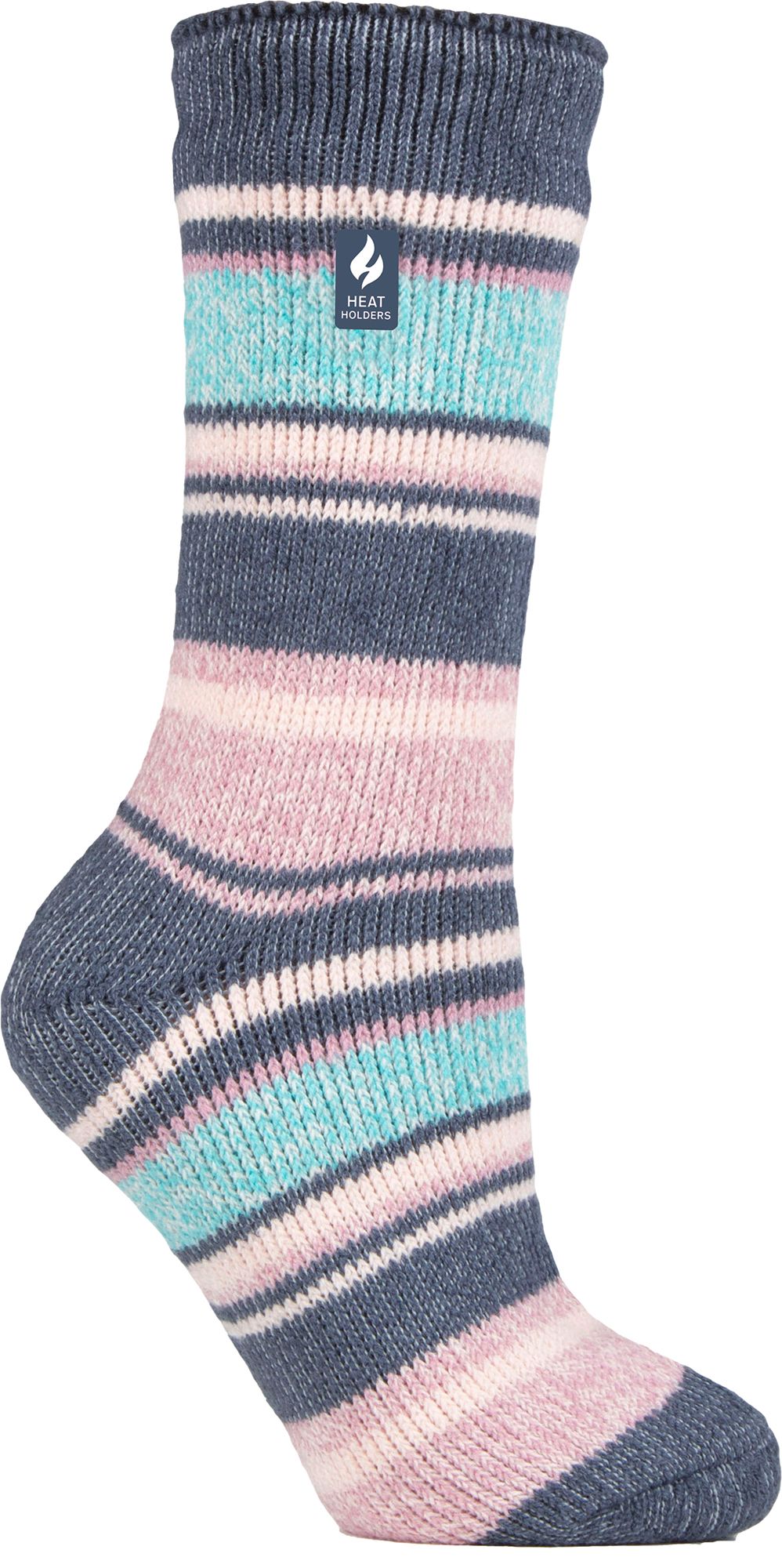 Heat Holders Women's Yasmine Multi Twist Stripe Socks
