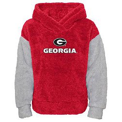 Gen2 Little Girls' Georgia Bulldogs Red Fleece Teddy Hoodie