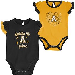 Gen2 Infant Appalachian State Mountaineers 2 Much Love 2-Piece Creeper Set