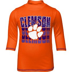 Gen2 Little Kids' Clemson Tigers Orange Long Sleeve Rash Guard