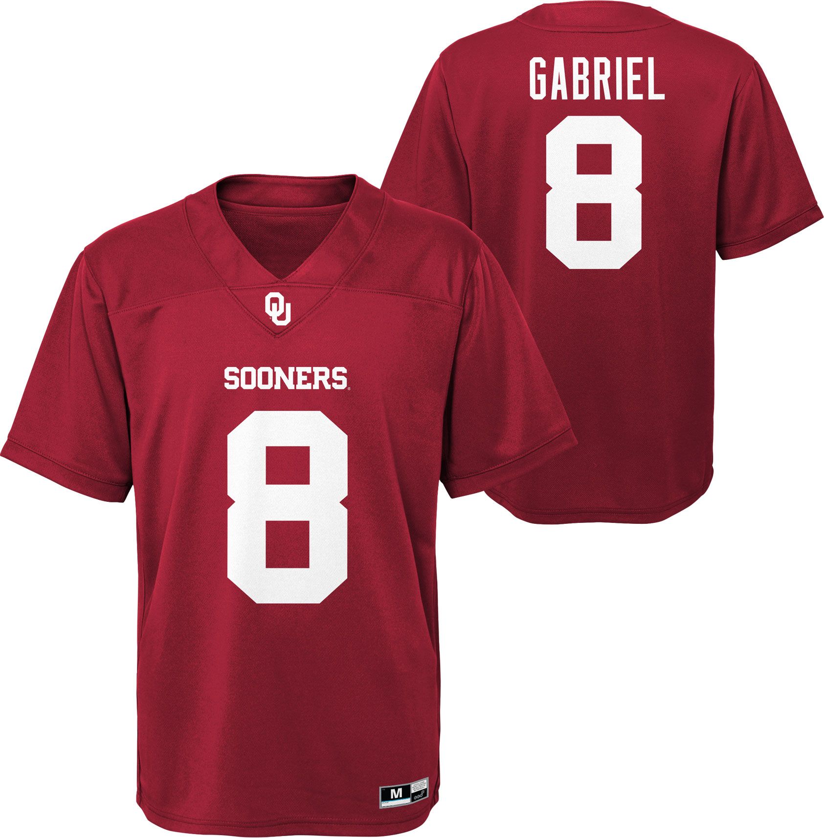 Oklahoma Sooners #6 Baker Mayfield Football Jersey Red Diamond