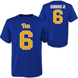 Gen2 Youth Pittsburgh Panthers Rodney Hammond Jr. #6 Blue T-Shirt