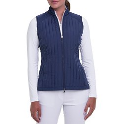 EPNY Women's Vertical Quilted Vest