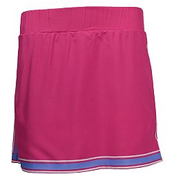 AOBUTE Girl's Athletic Skirts with Mesh Shorts Performance Skorts 5-12  Years 9-10 Years B-white