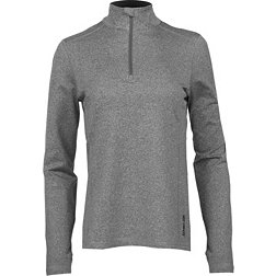 Hot Chillys Women's Micro-Elite Chamois Solid Zip-T