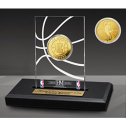 Highland Mint Los Angeles Clippers Gold Coin Desktop Display