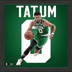 Highland Mint Boston Celtics Jayson Tatum Impact Jersey Photo Frame