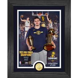 Framed Jamal Murray Denver Nuggets 2023 NBA Finals Champions Autographed  Navy Nike Icon Edition Swingman Jersey