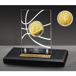 Highland Mint Indiana Pacers Gold Coin Desktop Display