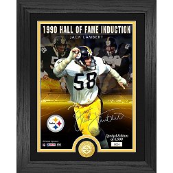 Highland Mint Pittsburgh Steelers Jack Lambert Hall of Fame Bronze Coin Photo Mint