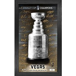 Highland Mint 2022-2023 Stanley Cup Champions Vegas Golden Knights Signature Trophy Panoramic Photo