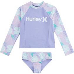 Hurley Girls UPF 50+ Swim Set