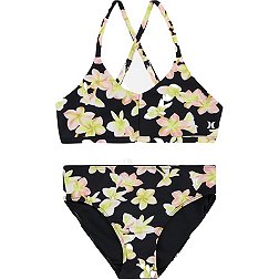 Hurley Girls' Carissa Moore Bikini Swim Set