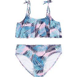 Hurley Girls' Flounce Bikini Swim Set