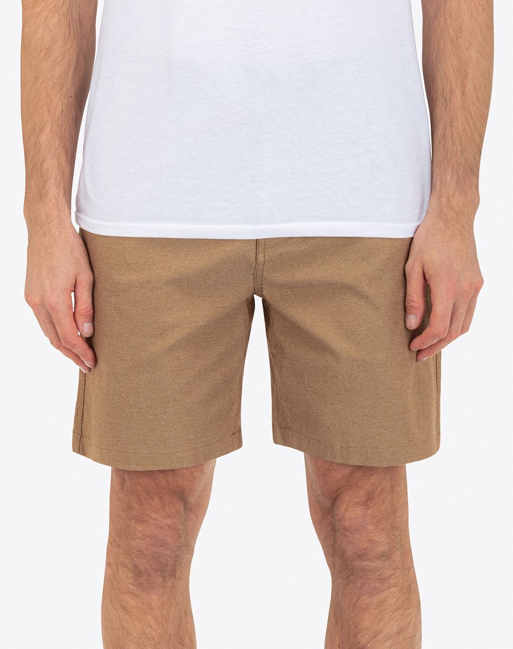 Hurley Men's H2O Dri Vapor Chino 19” Shorts - Brown