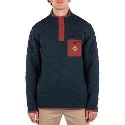 Hurley Middleton Quilted 1/4 Fleece Jacket