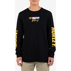 Hurley Men's NASCAR Everyday Flame Long Sleeve Shirt