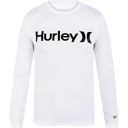 Hurley Men's One & Only Quick-Dry Long Sleeve Rash Guard